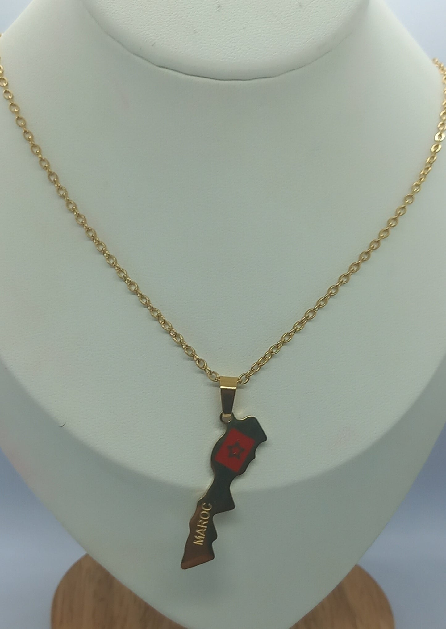 Collier de maroc en acier inoxydable