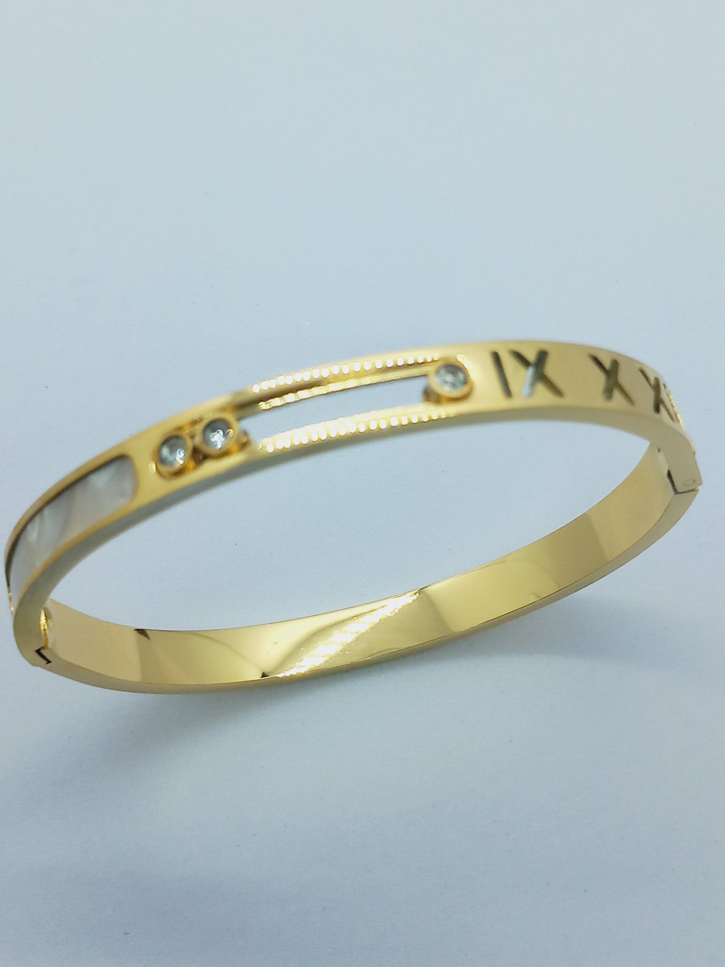 Bracelet sbika en acier inoxydable