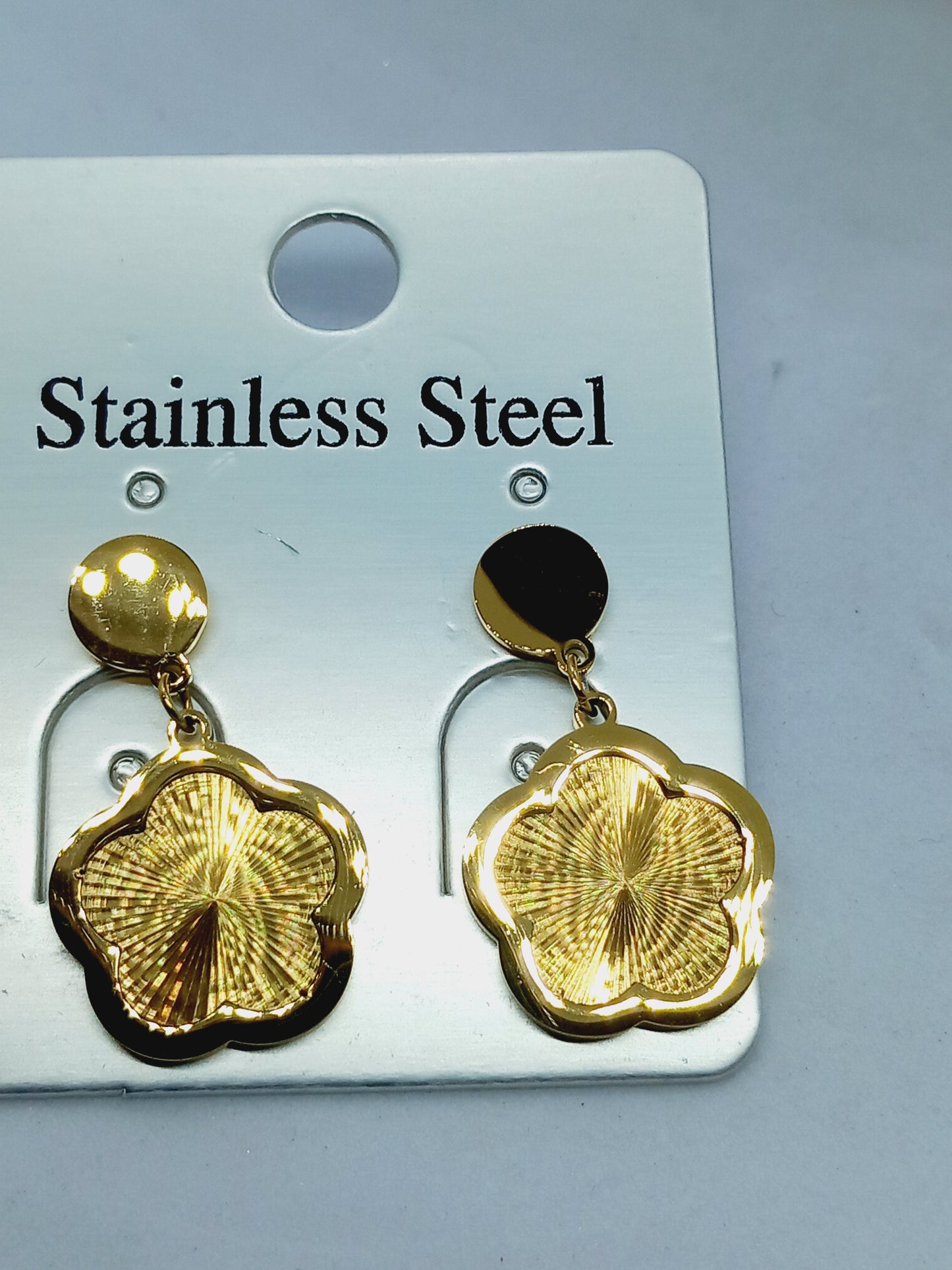 Boucles d'oreilles trèfle