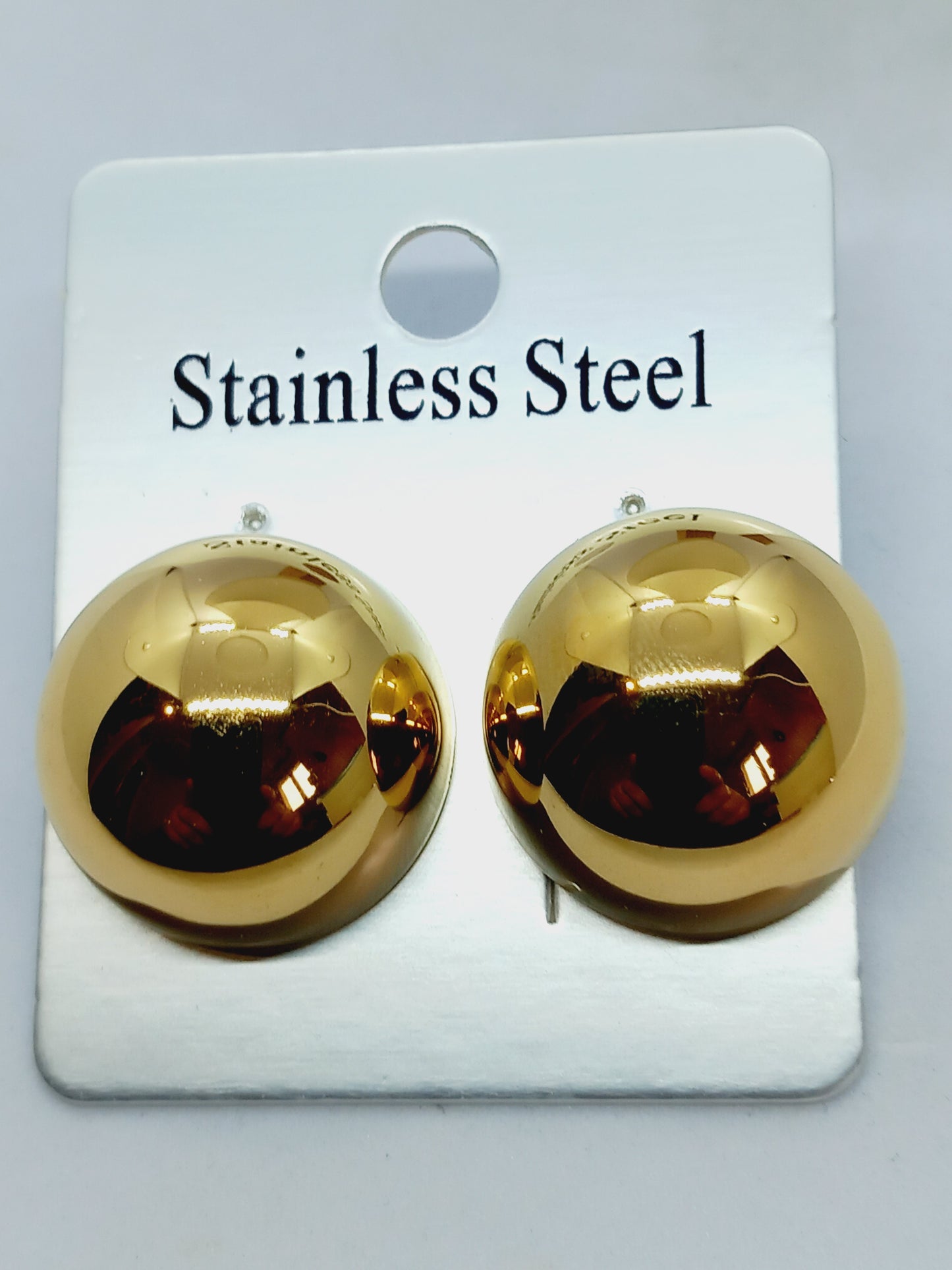 Boucles d'oreilles forme boule