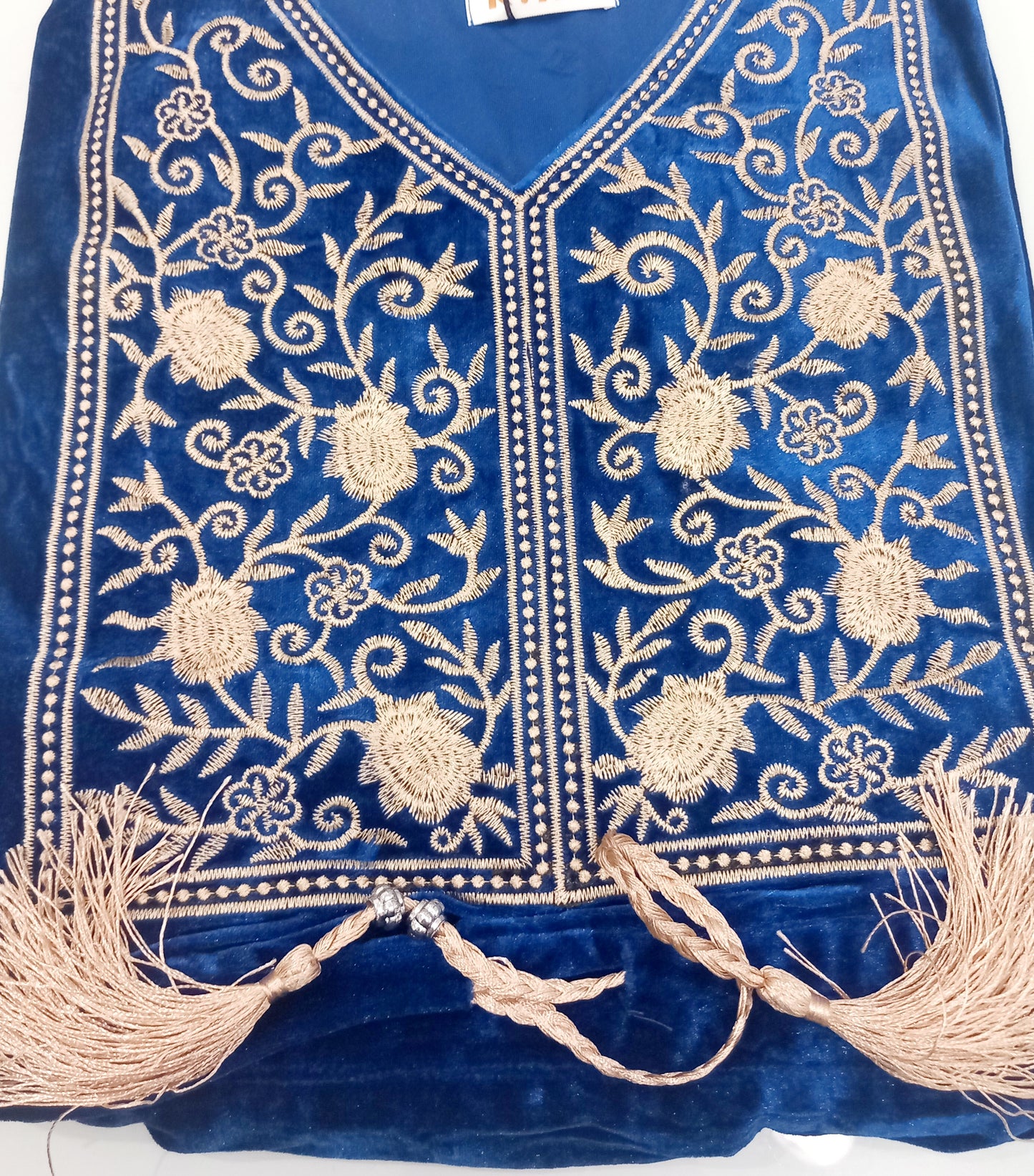 Robe en velours nouvelle collection