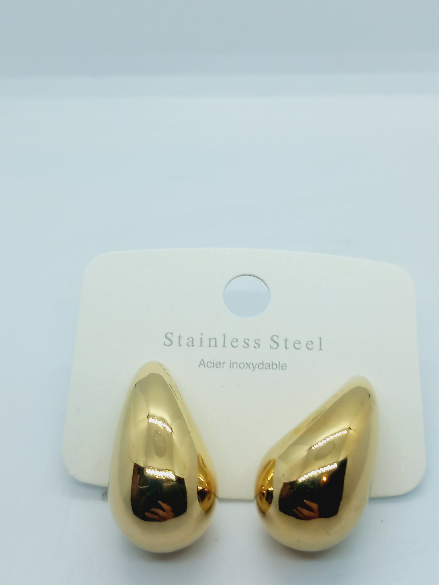 Boucles d'oreilles style goute