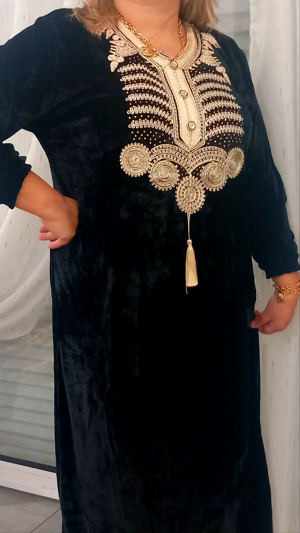 Robe maison velours