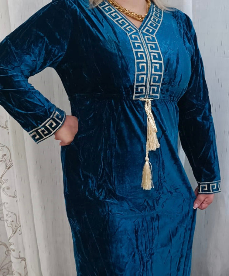 Robe Versaceee en velours