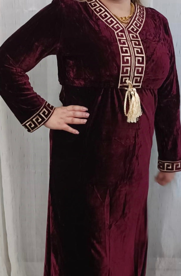 Robe Versaceee en velours
