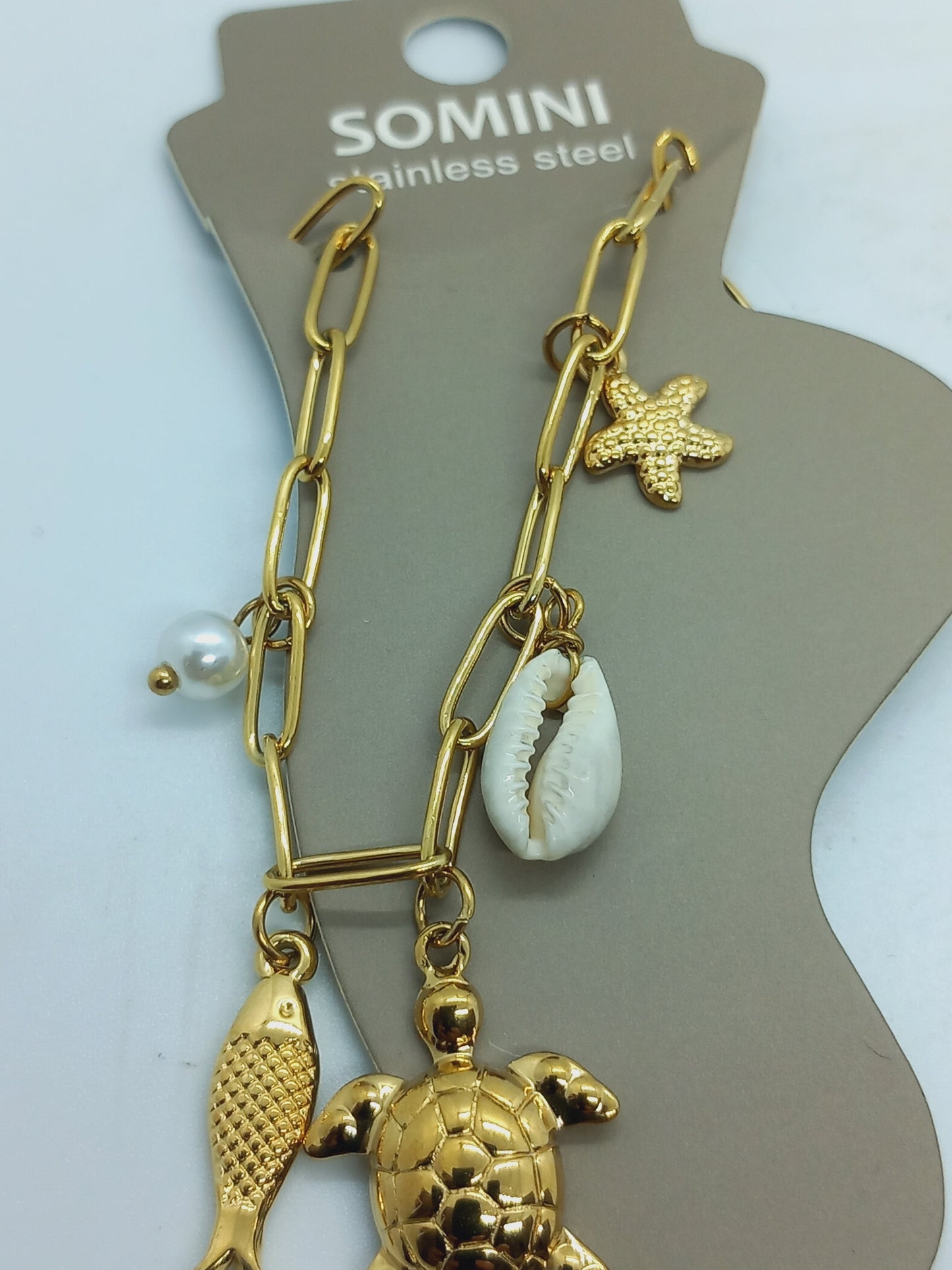 Bracelet de cheville tortue