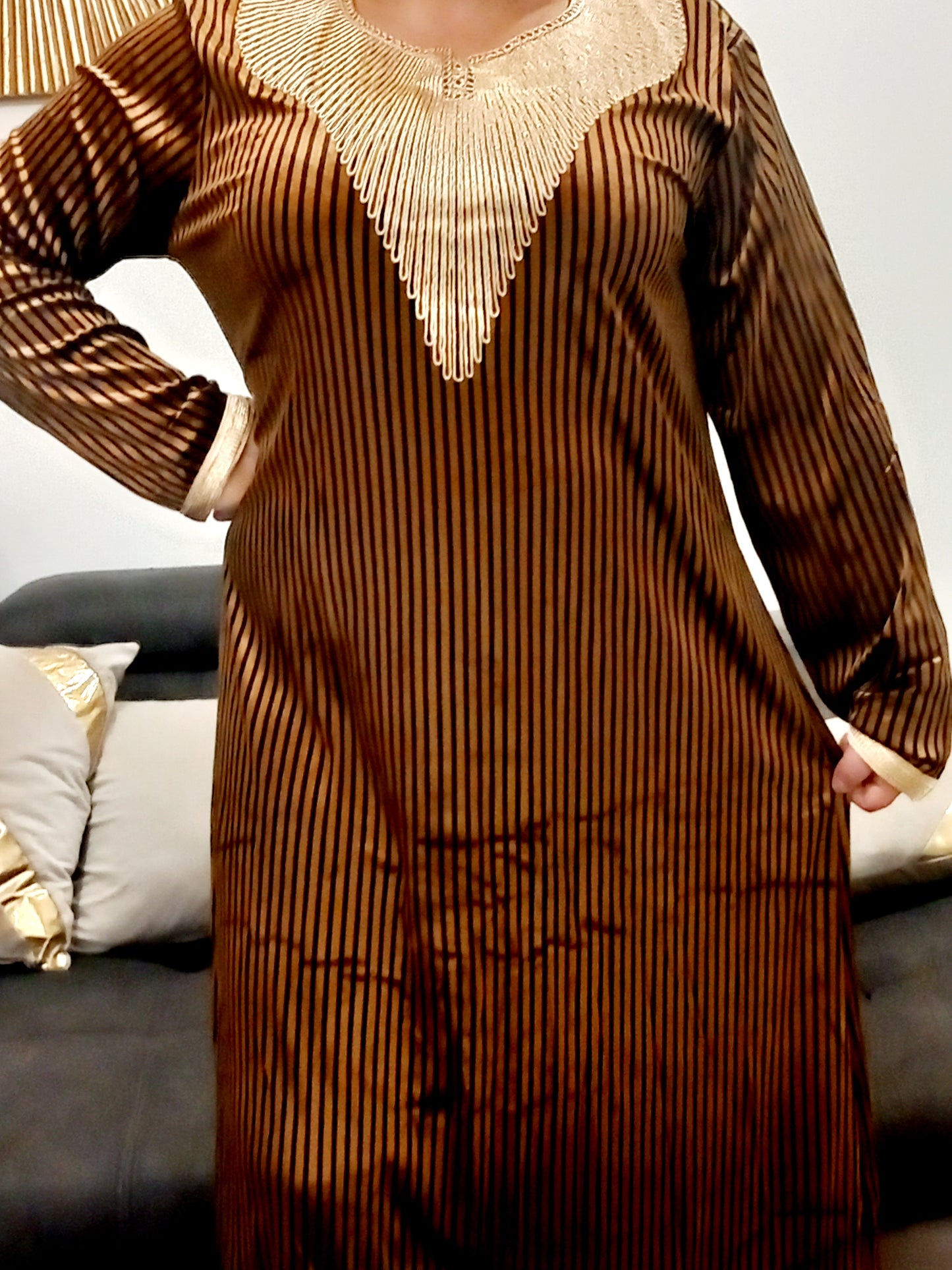 Robe maison orientale nouvelle collection en velour