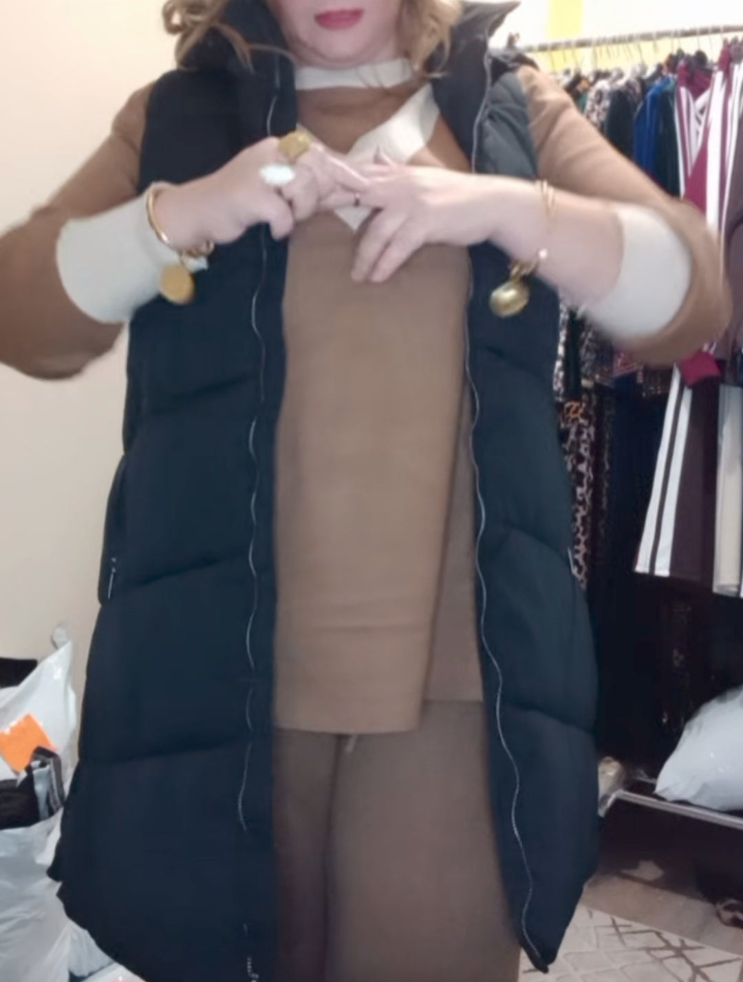 Doudoune femme sans manche