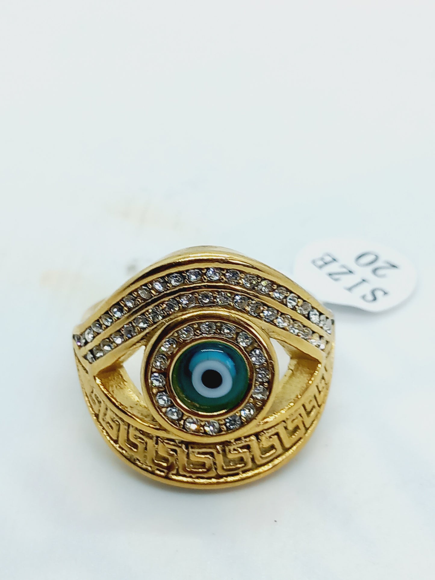 Bague œil bleu nouvelle collection