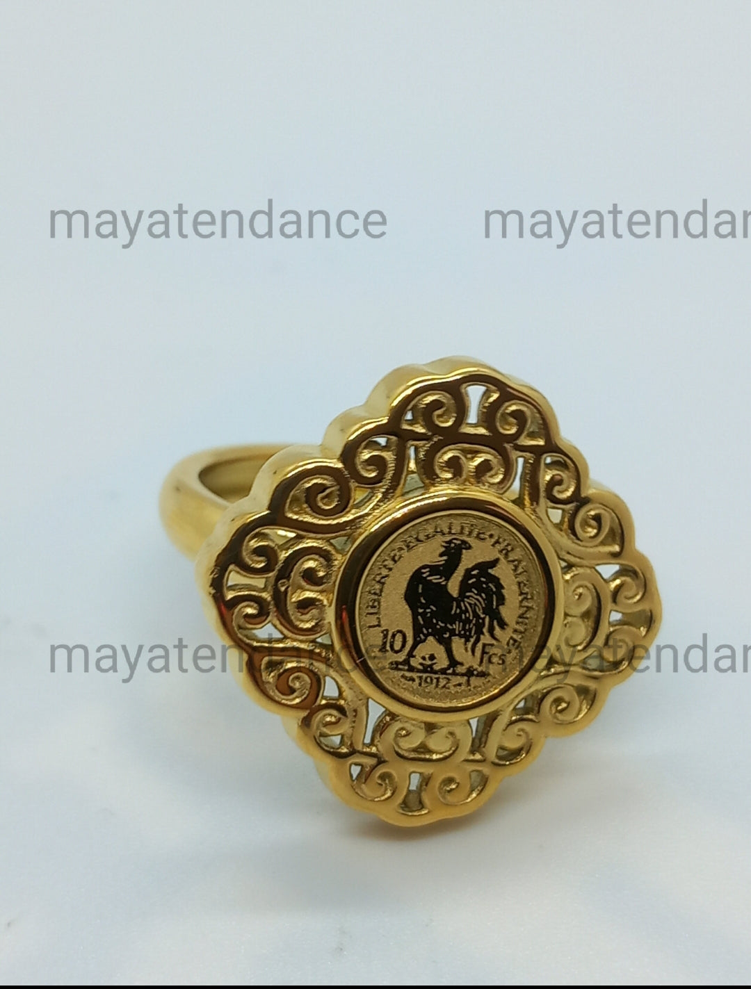 Bague louiza coq style baldi nouvelle collection
