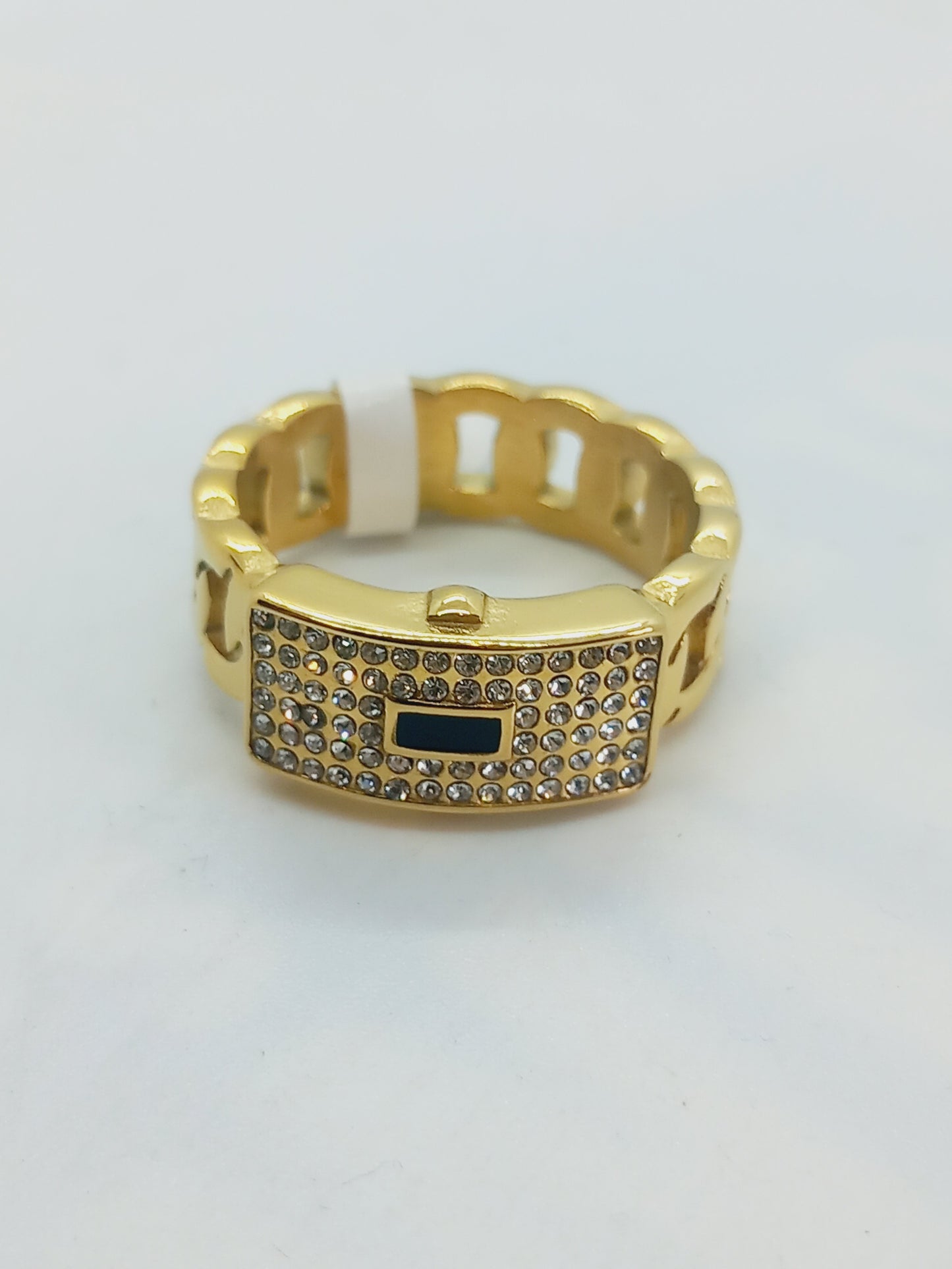 Bague monacccooo avec petit perle noir