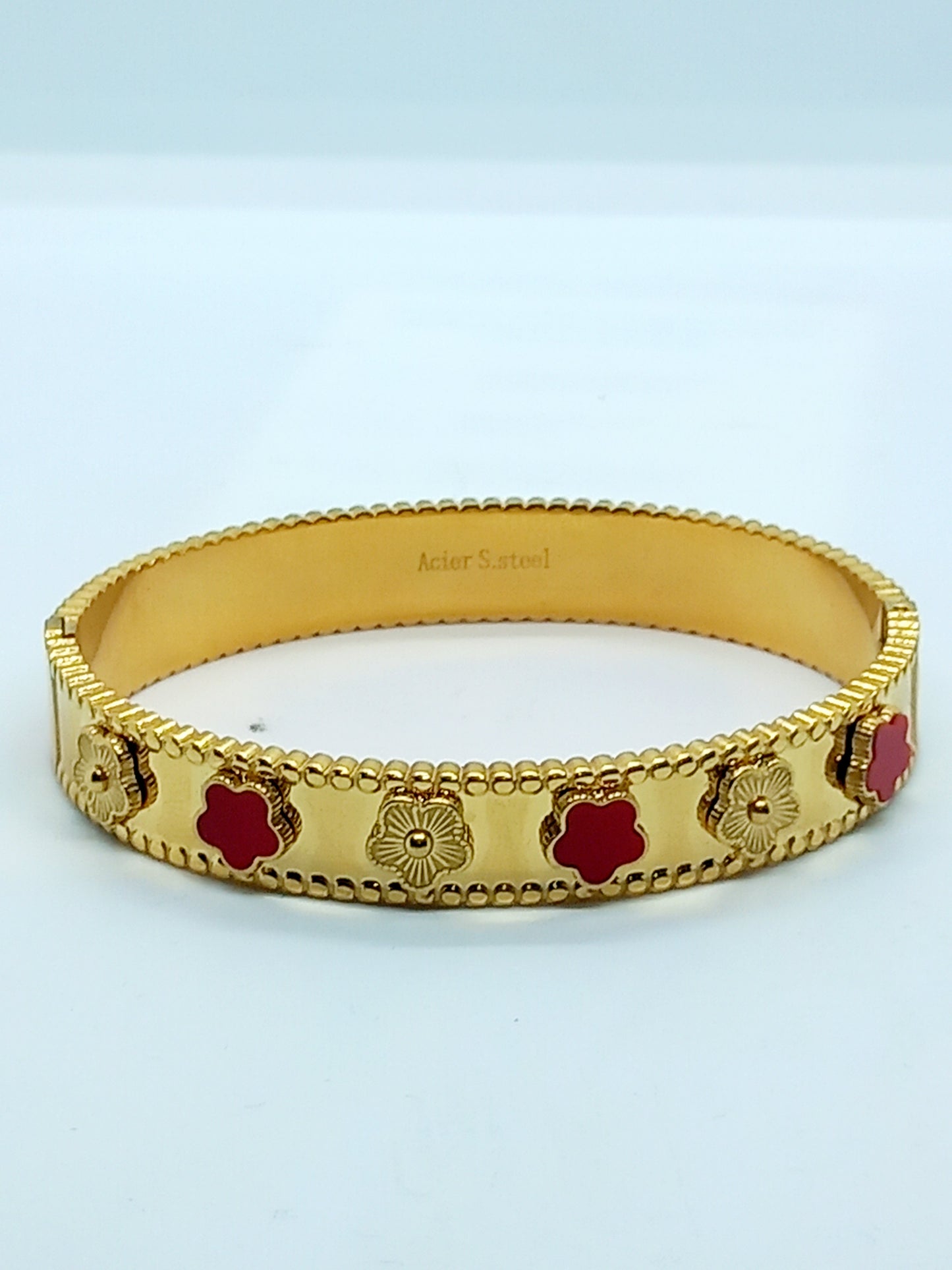 Bracelet trèfle plusieurs couleurs