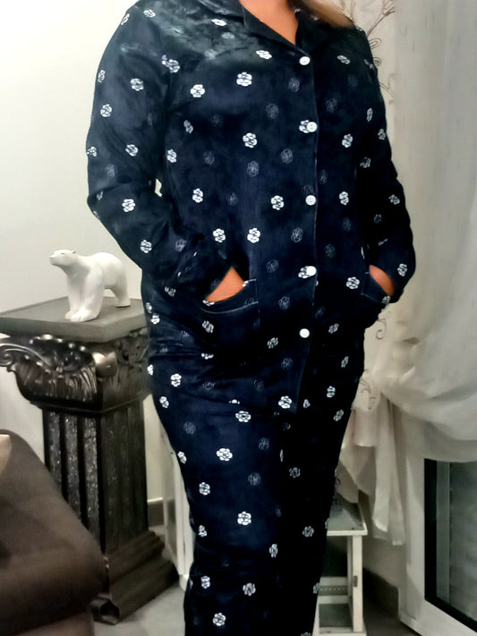 Pyjama en velours en très bonne qualité