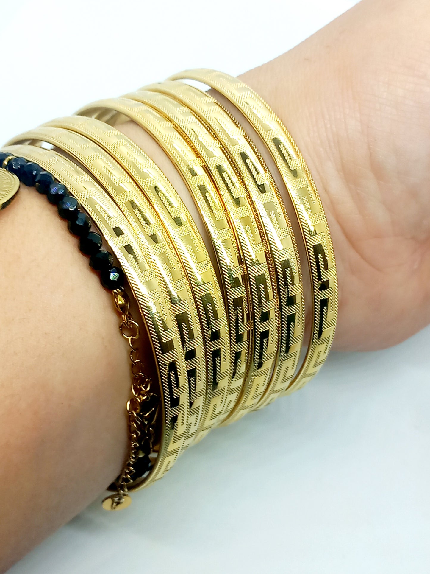 Sept bracelets nouvelle collection taille 7