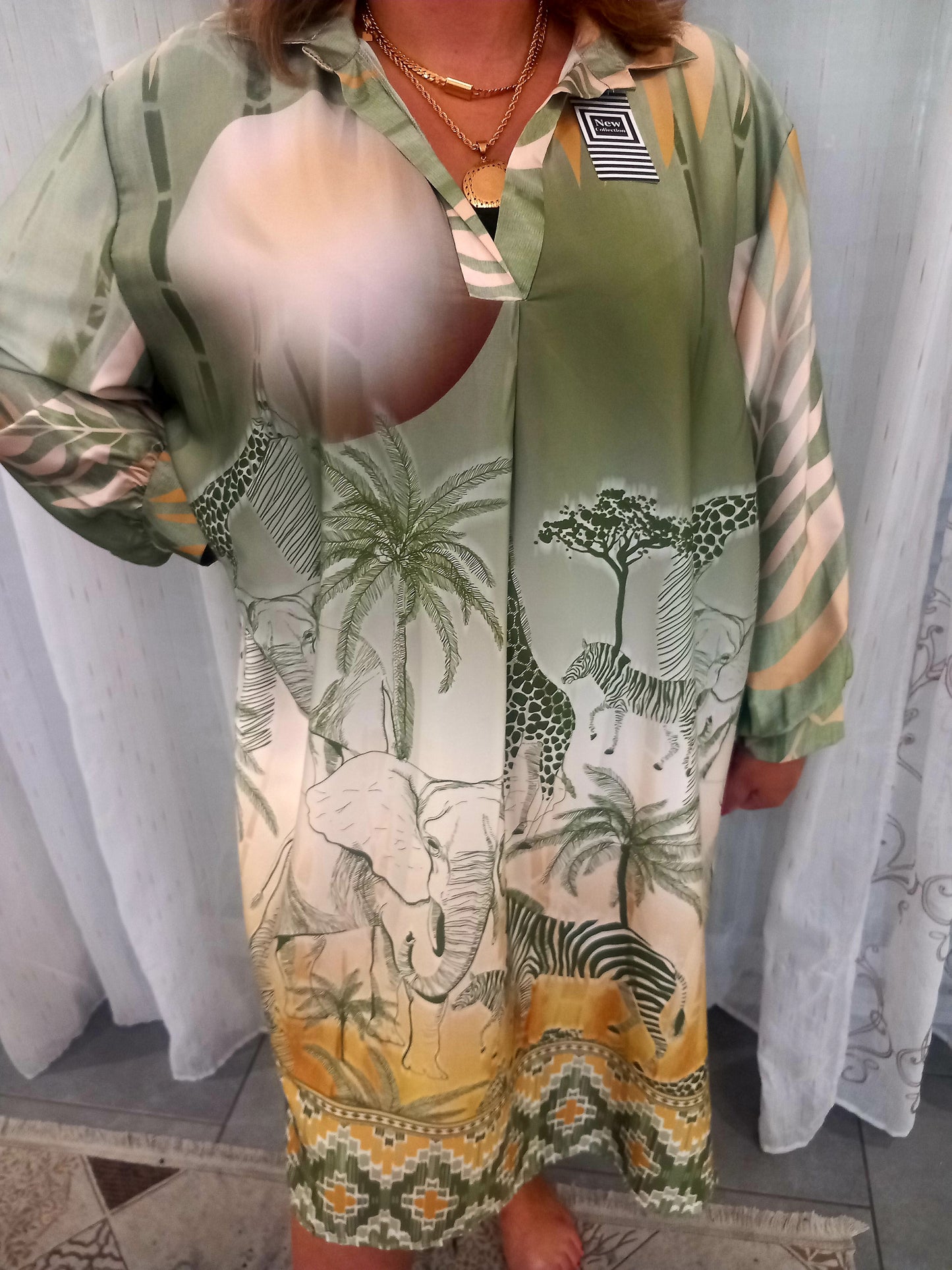 Tunique en sois taille standard