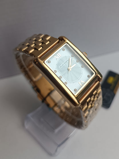 Montre femme carré en acier inoxydable