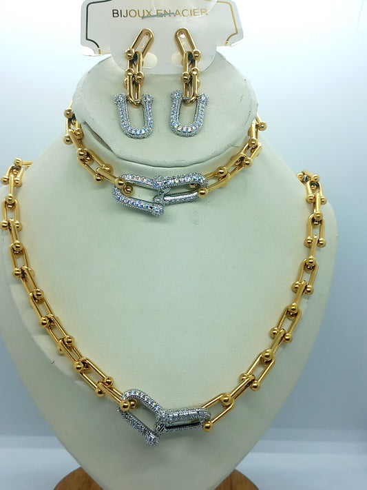 Parure trio modèle tifa