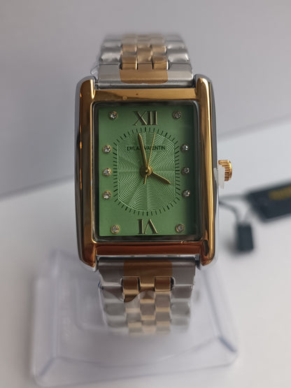 Montre femme carré en acier inoxydable