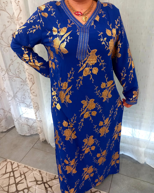 Robe ramadan 2026 à fleurs