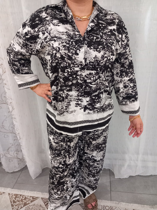 Ensemble diorrrr en coton taille standard made en France