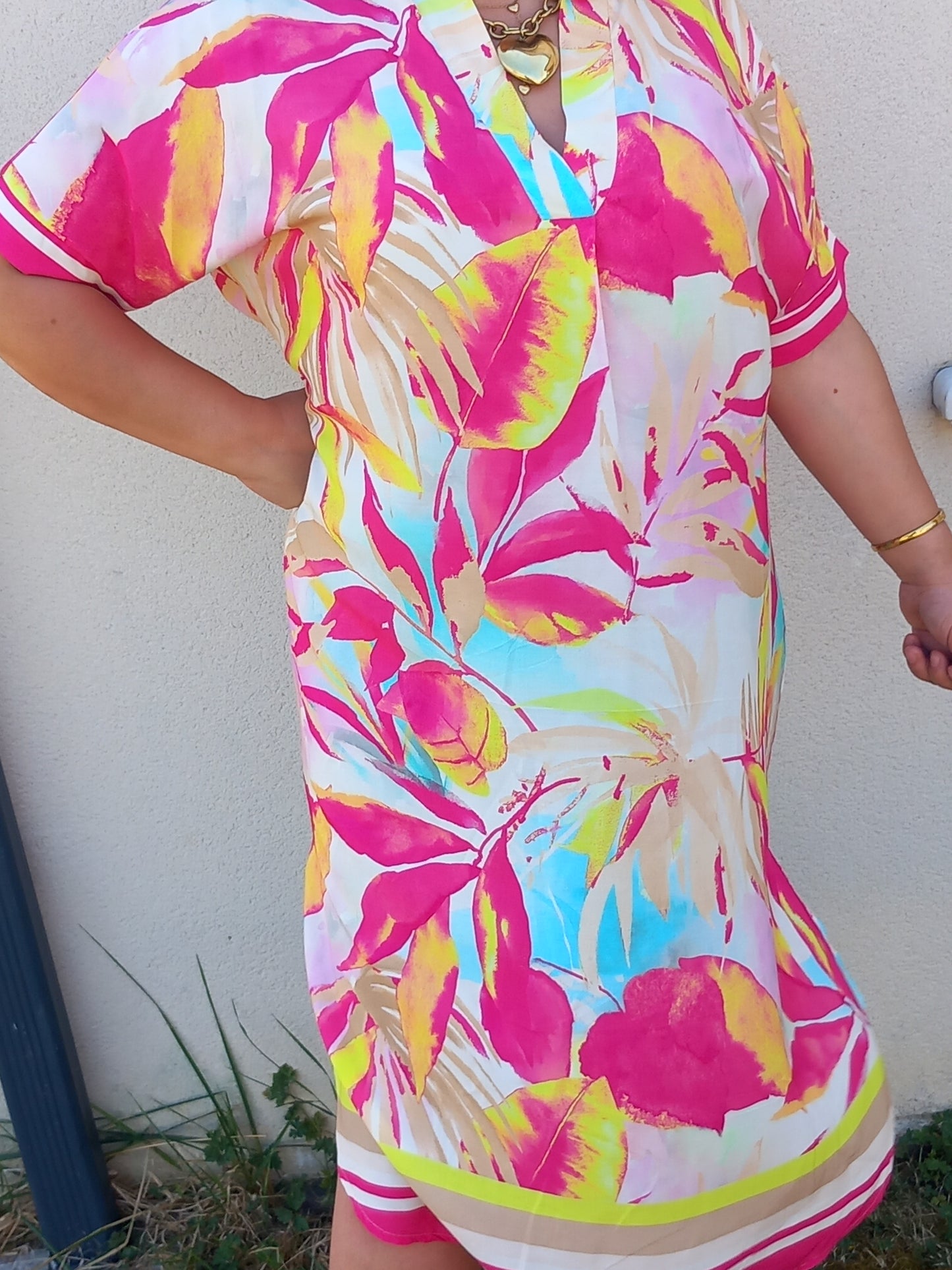 Robe en 100%  viscose made en italie