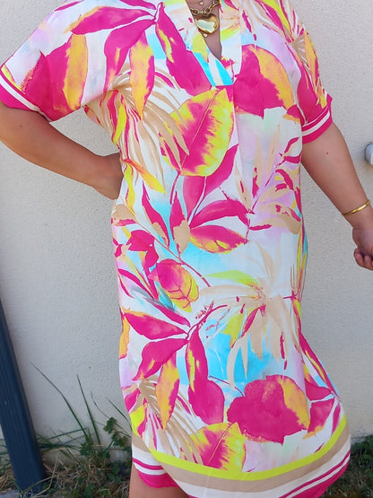 Robe en 100%  viscose made en italie