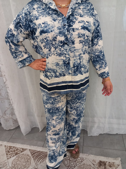 Ensemble diorrrr en coton taille standard made en France