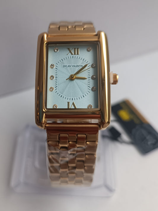 Montre femme carré en acier inoxydable