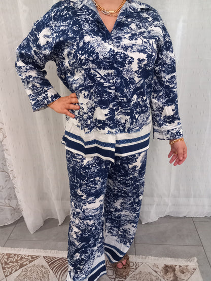 Ensemble diorrrr en coton taille standard made en France