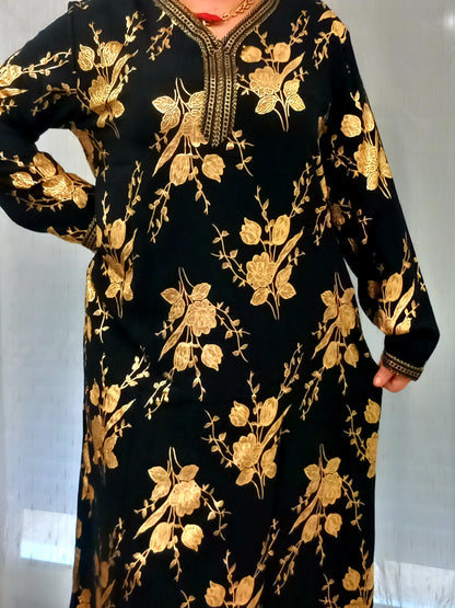 Robe ramadan 2026 à fleurs