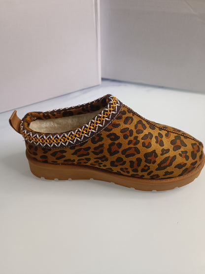 Chaussures léopard Mini botte femme