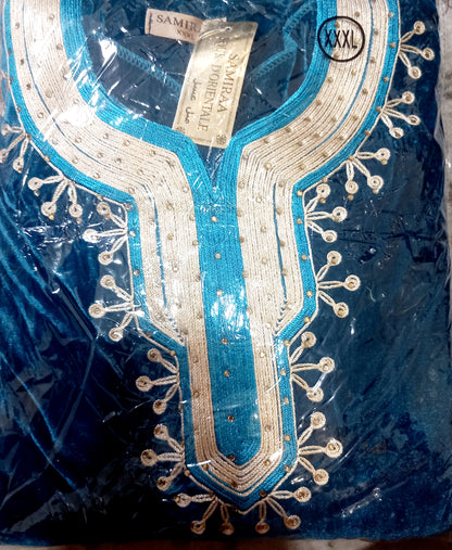 Robe en velours orientale